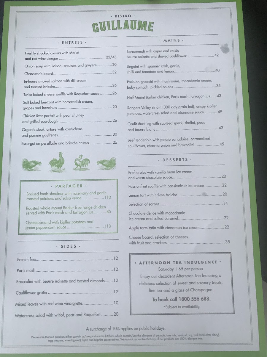 Menu Bistro Guillaume-9